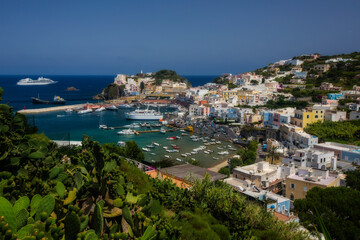 Ponza Island - Aerial. Italy