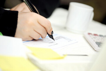 Accountant fill italian tax form F23 Payment model taxes duties penalties and other revenues in end...