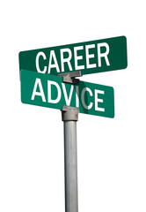 career advice sign