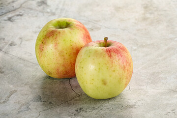 Sweet juicy ripe organic apples