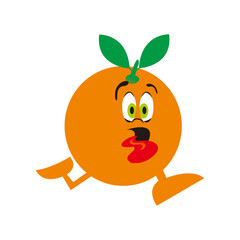 Make a Professional Orange Cartoon