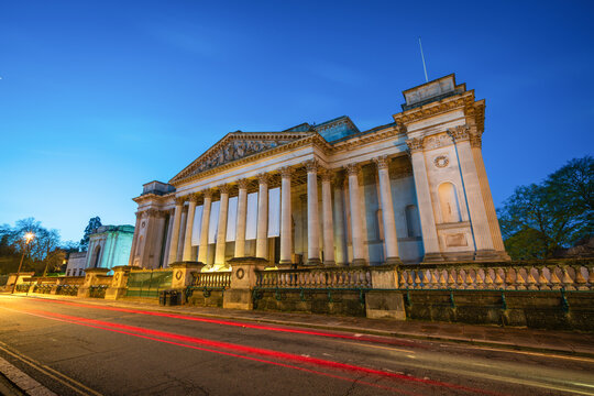 The Fitzwilliam Museum in Cambridge, UK