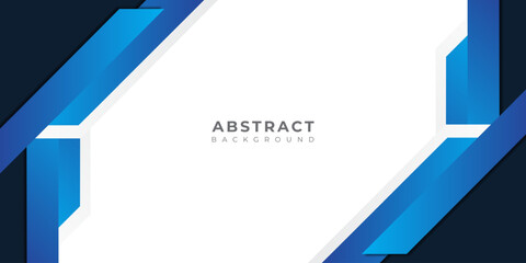 Abstract blue corporate background with copy space for text. Vector illustration. - obrazy, fototapety, plakaty