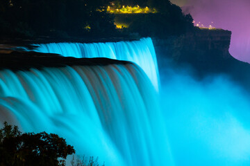 Niagra Falls colorful falls images