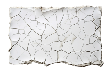 a ceramic tile, transparent background, isolated image, generative AI