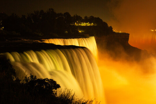 Niagra Falls colorful falls images