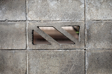 透かしブロック/ブロック塀