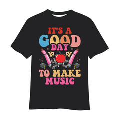 School Teacher T-shirt Design, Music Teacher Shirt, Vector Teacher T-shirt Design, T-shirt Design For School Teacher