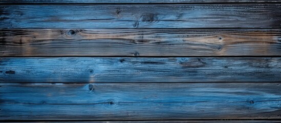 Fototapeta premium old wood blue and black background