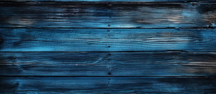 old wood blue and black background