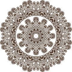 vector lineal mandala background