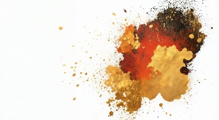 Golden Element Creative Background