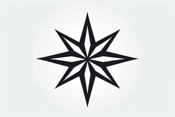 Fototapeta premium illustration of a star