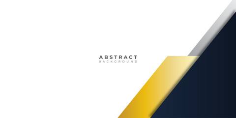 Modern corporate background with blue and gold color. Vector graphic design