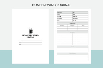 Homebrewing Journal Kdp Interior