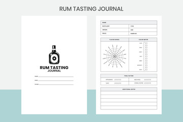 Rum Tasting Journal Kdp Interior