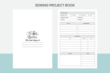 Sewing Project Book Kdp Interior