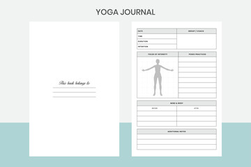 Yoga Journal kdp Interior