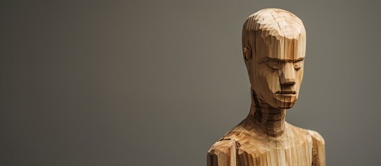 man made of wood