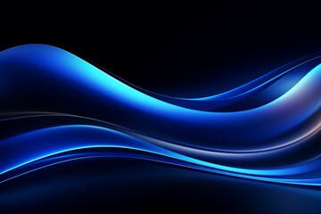 abstract blue wave background