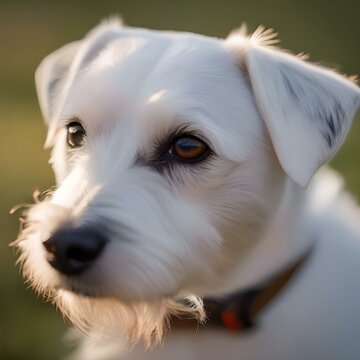 A portrait of a charming and intelligent Parson Russell terrier2