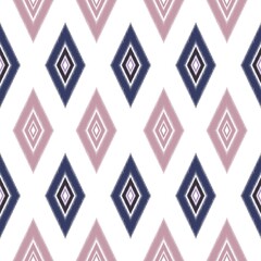 Ethnic abstract ikat art. Seamless pattern in tribal, folk embroidery, and Mexican style TRADITIONAL INDIAN .