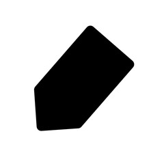 Triangle arrow left icon 