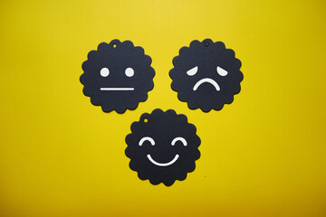Face cards with various expressions, happy, sad, normal. Good feedback ratings and customer...