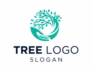 Logo about Tree  on a white background. created using the CorelDraw application.