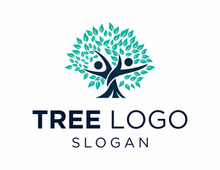 Logo about Tree  on a white background. created using the CorelDraw application.