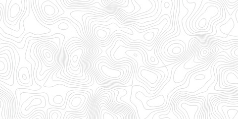 Abstract wave pattern with lines. Abstract Vector geographic contour map and topographic contours map background. Abstract white pattern topography vector background. Topographic line map background.
