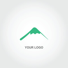 abstract mountain logo