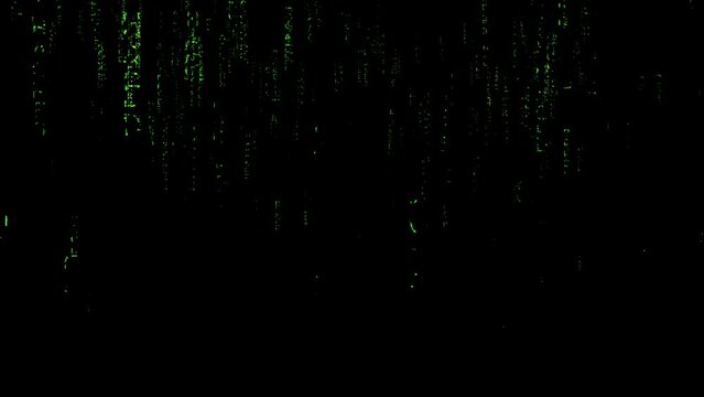 futuristic data digital matrix code stream texture pattern
