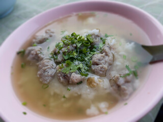 Various Thailand local food in the market