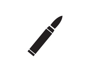 Missile attack fire icon vector symbol design illustration