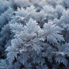 snow covered pine tree
