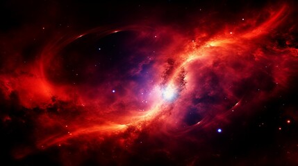Fototapeta na wymiar Space Galaxy Background