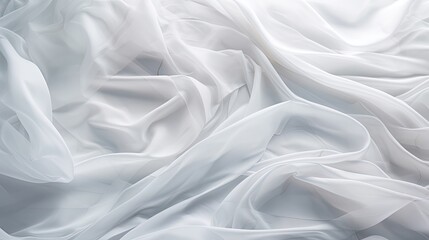 Obraz premium White Bedding Sheets And Pillow Background