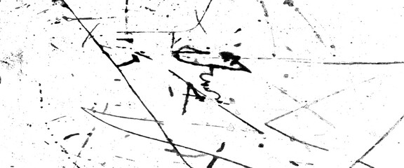Vector grunge style cracked texture Transparent background with a scratched texture.