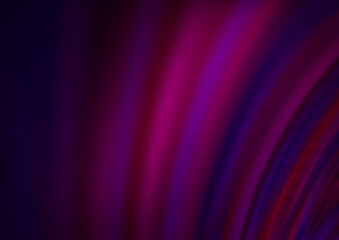 Fototapeta premium Dark Purple vector template with lines, ovals.