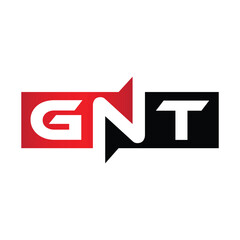 GNT Monogram Initial Letters Logo