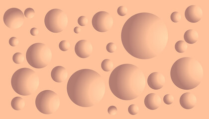 Peach fuzz pantone colour abstract background illustration. Perfect for wallpaper, background, poster, banner, book cover 