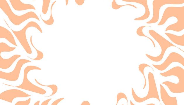 Peach fuzz pantone colour abstract background illustration with spiral pattern or comic theme. Perfect for wallpaper, background, poster, banner, book cover, comic. 