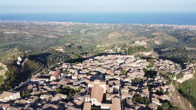 The beautiful Gerace in Calabria