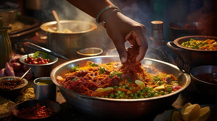 Spicy Street Delights, A Vibrant Night Market Journey of Hot and Flavorful Culinary 