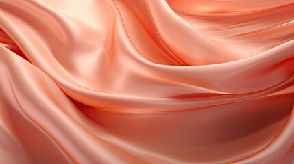 abstract silk texture of peach color