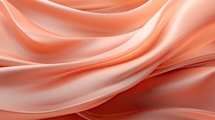 abstract silk texture of peach color