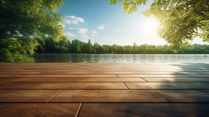 A view of a beautiful garden, Generative AI