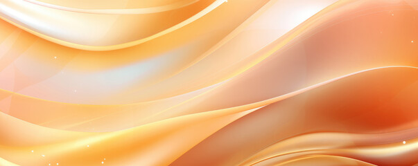 Fototapeta premium Abstract background with shiny golden waves