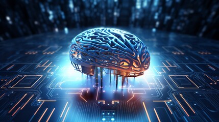 Artificial Intelligence Unleashed: Human Brain on a Technological Canvas, Cyber Space Connection